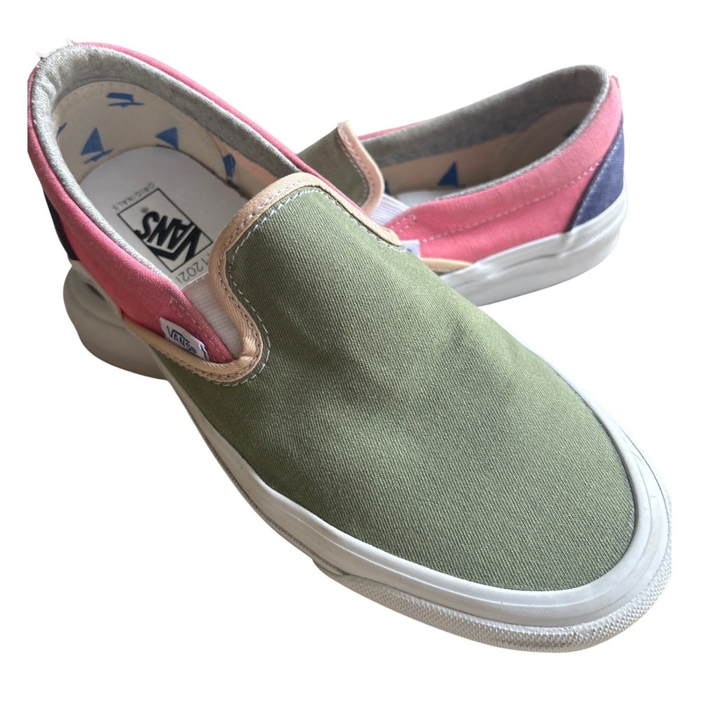 Vans Vault x Geoff McFelridge Transcentcoastal OG Classic Slip-On Sneakers, 7.5